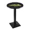 Holland Bar Stool Co 36" Blk Wrinkle North Dakota State Pub Table L217B3628NDakSt-B - alternate 1